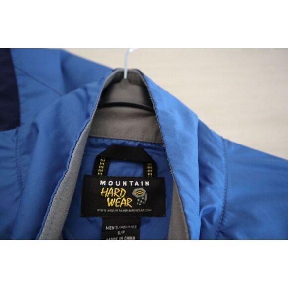 Mountain Hard Wear OM3894 Men's Sz Small Blue/Black Full Zip Windbreaker Jacket - Picture 5 of 10